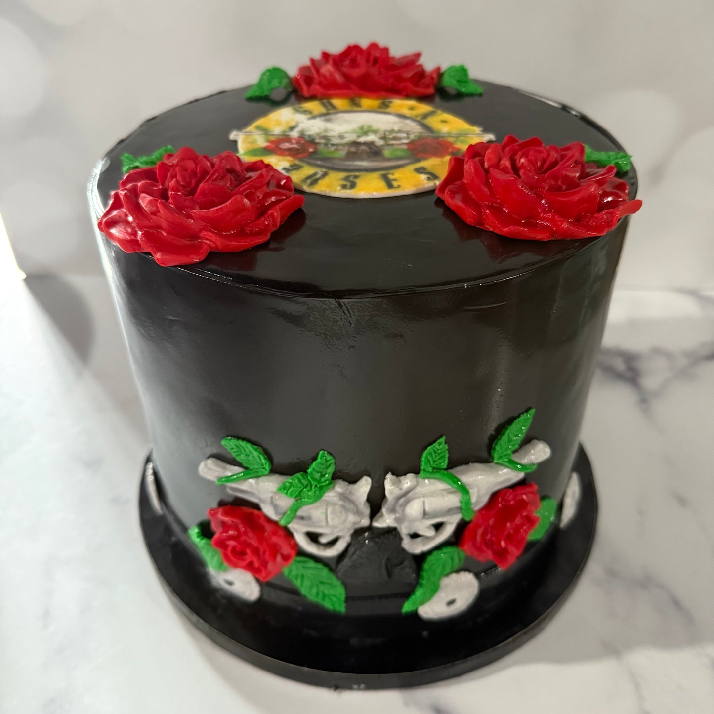 8" Double Barrel Artist's Choice Cake-Buttercream
